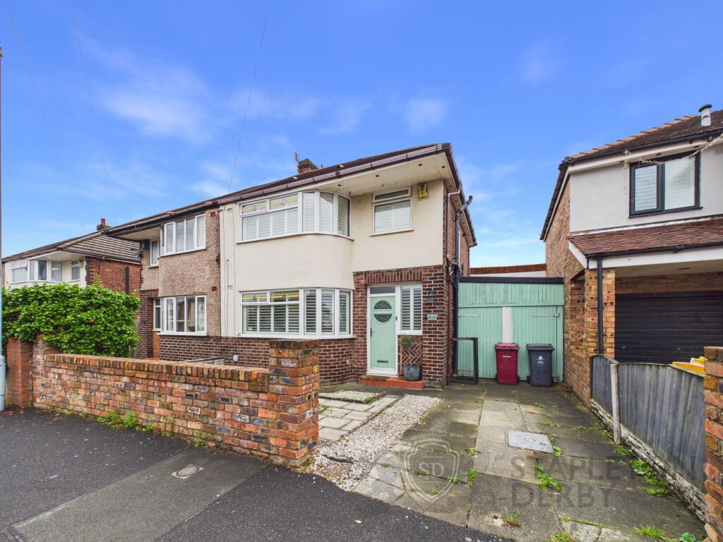 3-bed semi-detached on Laurel Road, Prescot, L34, £285,000