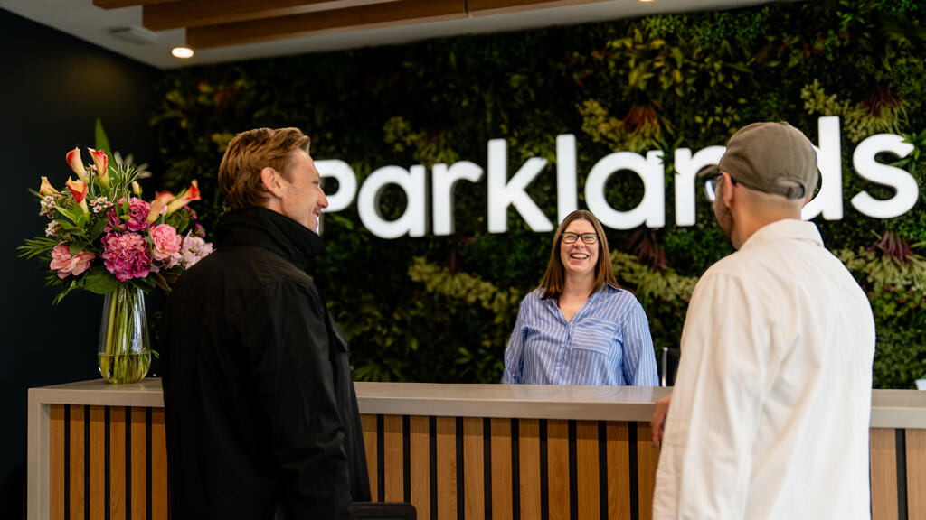 Parklands reception