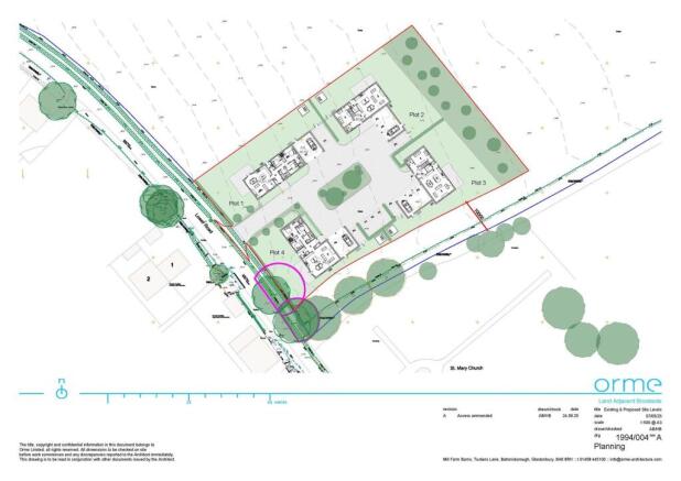 Plan - 1994.004 REV A Existing &amp; Proposed Site Lev