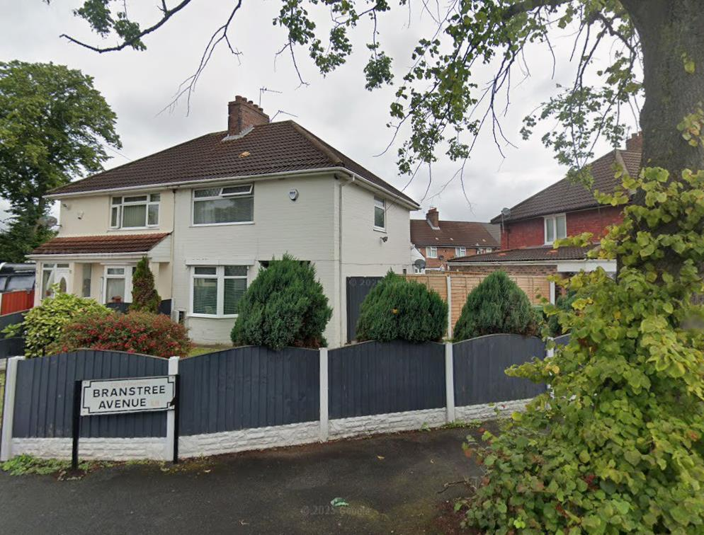 3-bed semi-detached on Branstree Avenue, Liverpool, £150,000