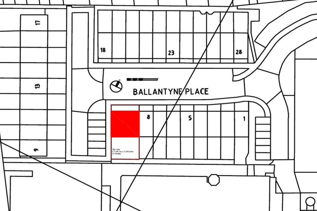 Main image of property:  , Land with PLANNING PERMISSION at Ballantyne Place, Peebles, EH458GA