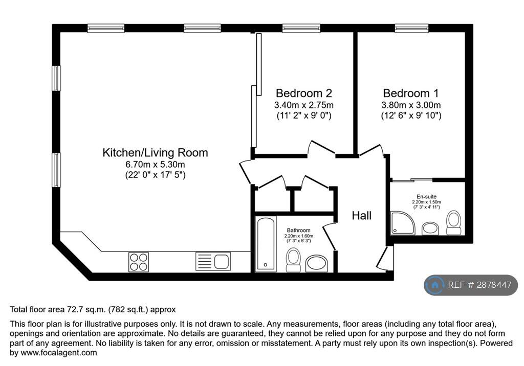 2 bedroom flat for rent
