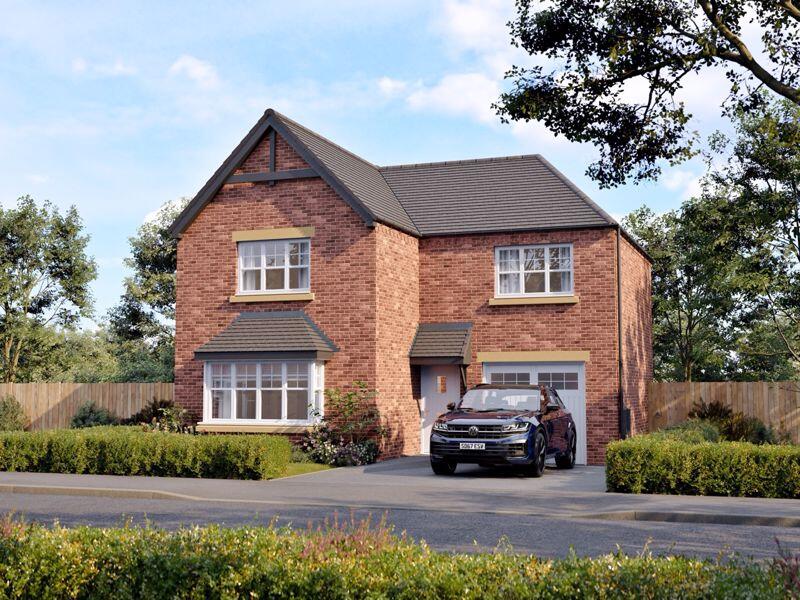 4-bed detached on DUCHY HOMES The Willington, Holtwood Green, Manchester Old Rd, Middleton, M24 4PE, £432,995