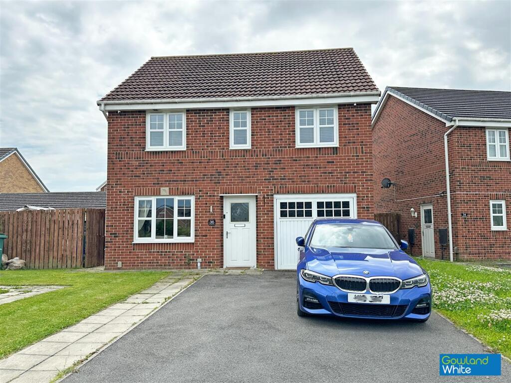 4-bed detached on Faraday Drive, Hardwick, Stockton-On-Tees TS19 8NY, £210,000