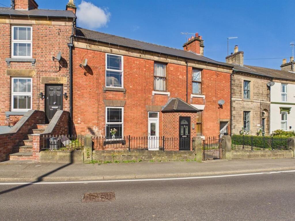 3-bed terraced on Milford Road, Duffield, Belper, Derbyshire, £299,950