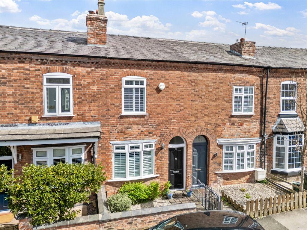 2-bed terraced on Byrom Street, Altrincham, Greater Manchester, WA14, £375,000