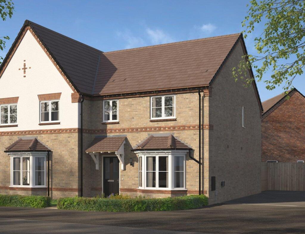 3-bed semi-detached on Plot 30, Mulberry, Mytton Oak Manor, Shrewsbury, SY3 5BT, £340,000