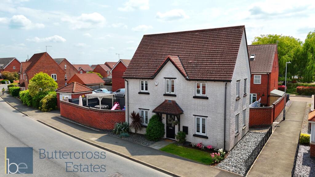 3-bed detached on Goldstraw Lane, Fernwood, NG24 3FF, £245,000