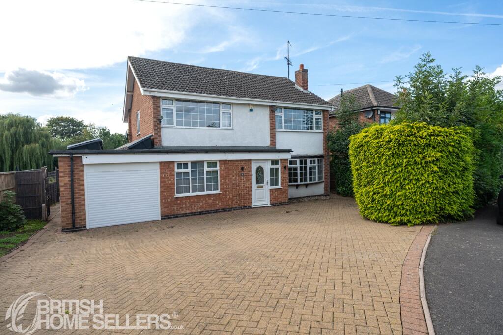 5-bed detached on Park View, Sharnford, Hinckley, Leicestershire, LE10, £465,000