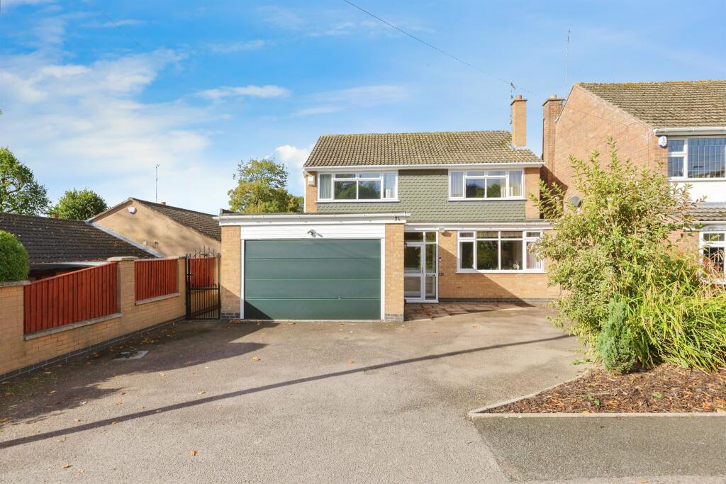 4-bed detached on Tennyson Street, Narborough, Leicester, £425,000