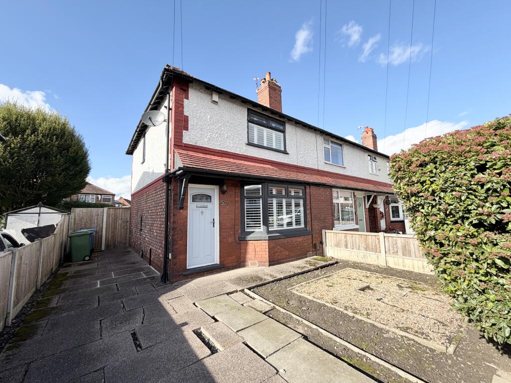 2-bed terraced on Ashleigh Road, Timperley, Trafford, £365,000