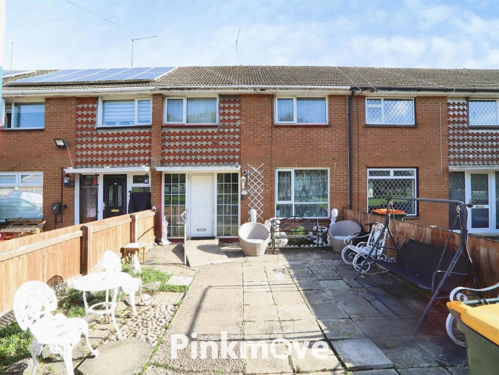 3-bed terraced on Playford Crescent, Newport, £150,000