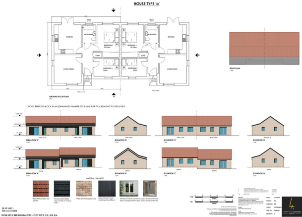 1888.020 REV C - HOUSE TYPE A - PLANS AND ELEVATIO