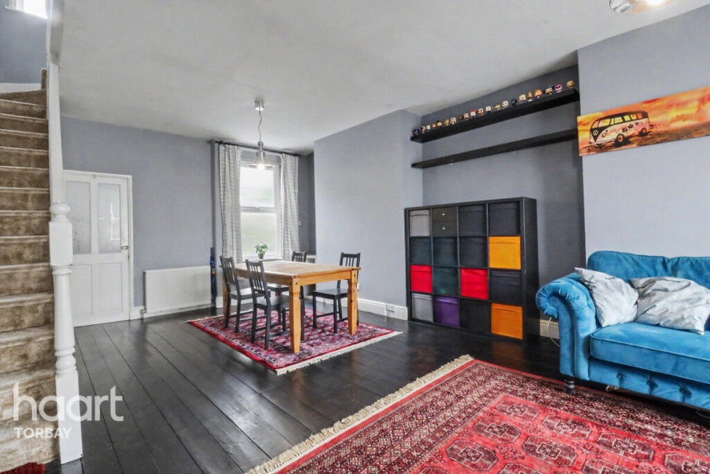 2-bed terraced on Teignmouth Road, Torquay, £210,000