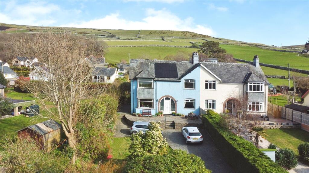 4-bed semi-detached on Llwyngwril, Gwynedd, LL37, £350,000