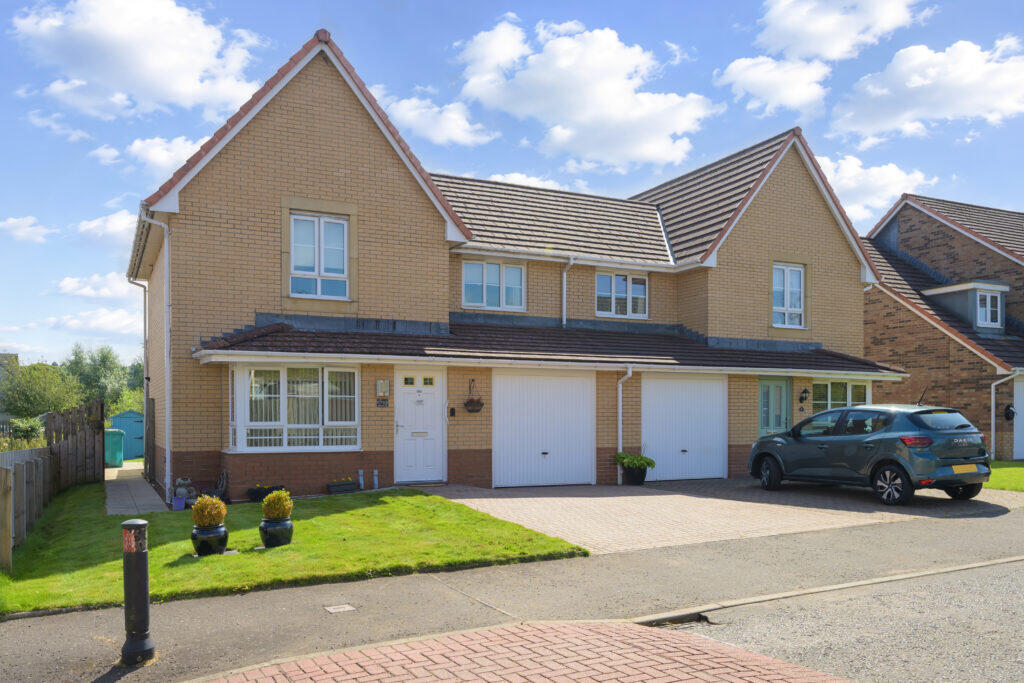 3-bed semi-detached on Craigcrest Place, Condorrat, £235,000