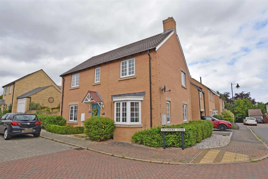 4-bed detached on Sycamore Close, Kings Cliffe, £365,000