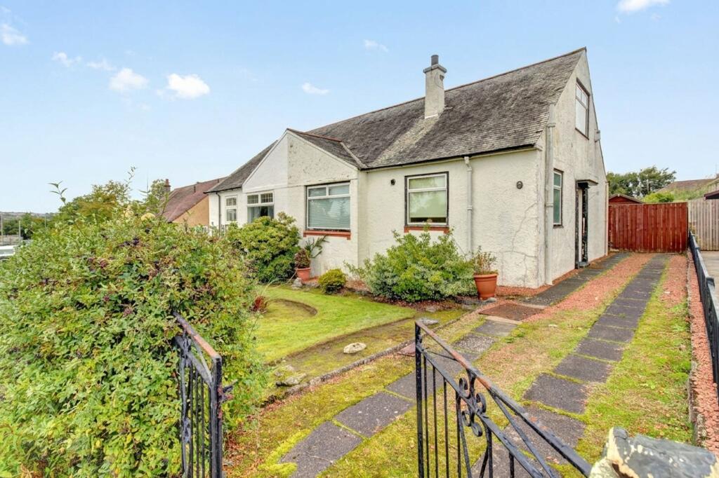 3-bed semi-detached on Garshake Road, Dumbarton, G82, £90,000