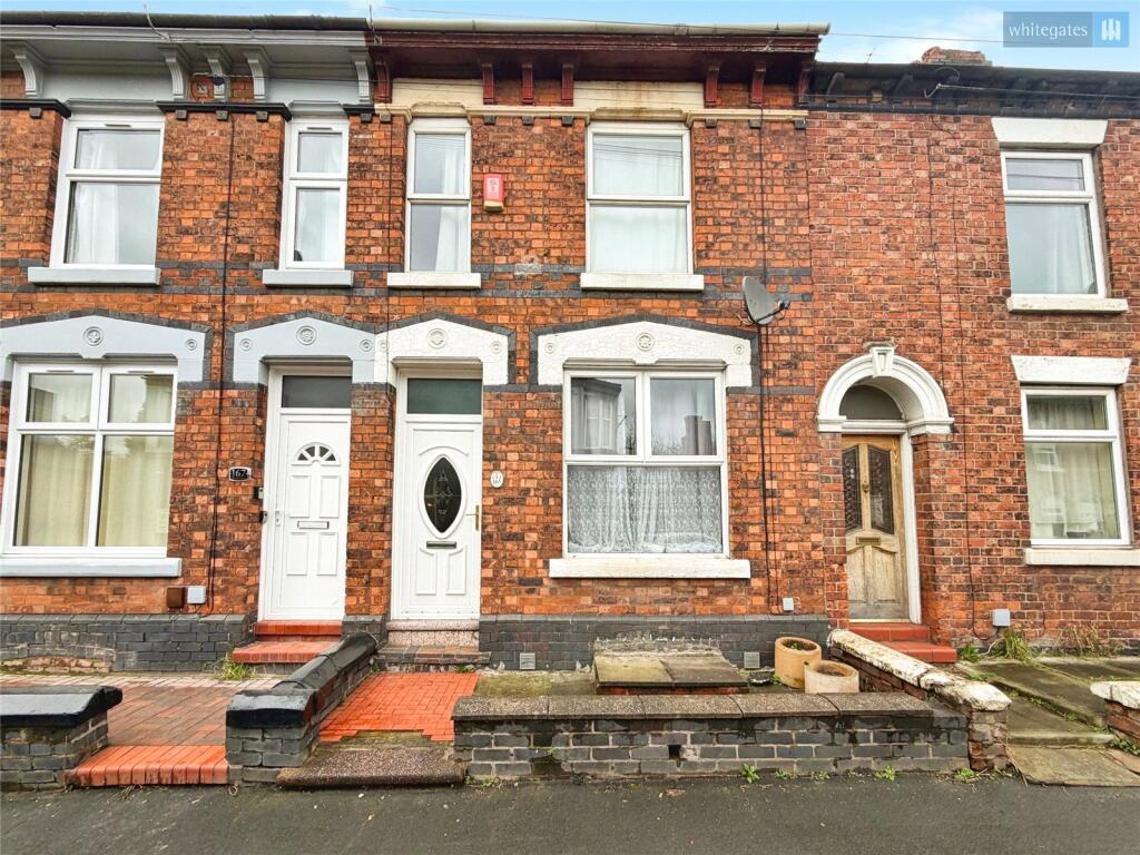2-bed terraced on Wistaston Road, Crewe, Cheshire, CW2, £100,000