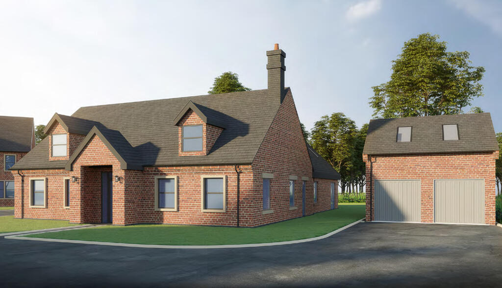 4-bed detached on Plot 6 Lancaster Approach , Gainsborough Road, Middle Rasen, Market Rasen, Lincolnshire, LN8 3JX, £775,000