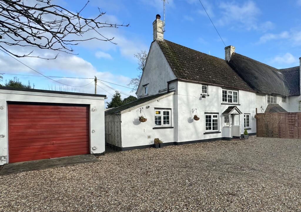 2-bed semi-detached on The Green, Lyneham, SN15, £350,000