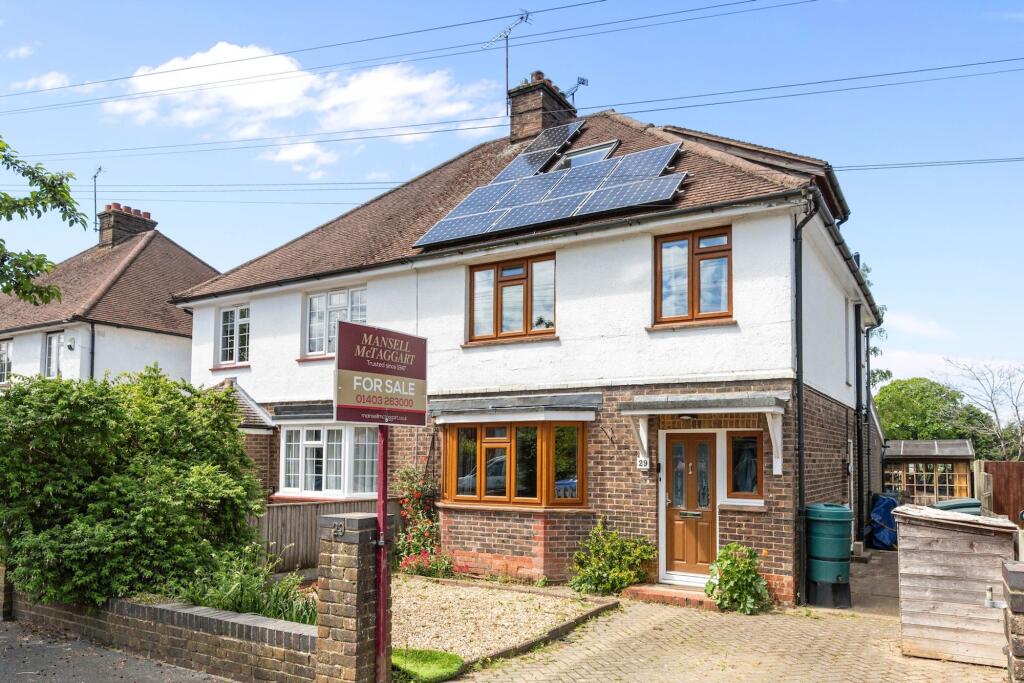 4-bed semi-detached on Hurst Avenue, Horsham, RH12, £635,000