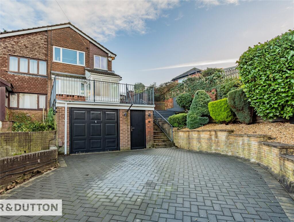 3-bed semi-detached on Honiton Close, Chadderton, Oldham, OL9, £320,000