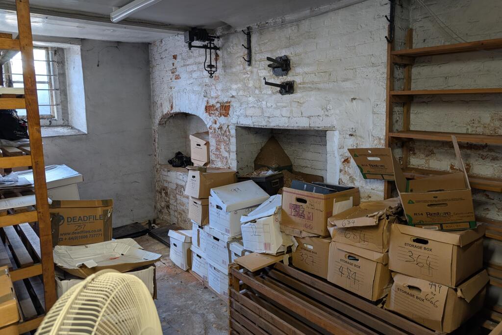 Basement - storage room