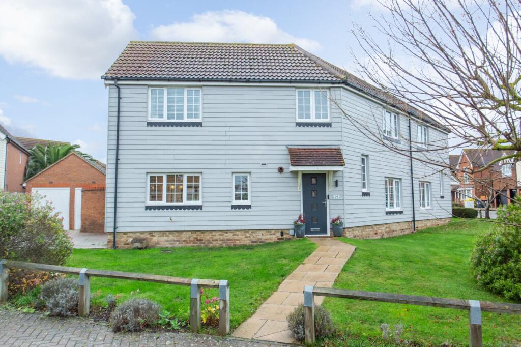 4-bed semi-detached on Pochard Crescent, Herne Bay, Kent, CT6, £425,000