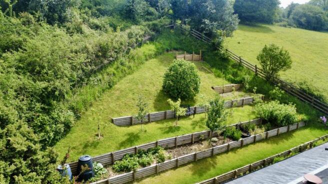 Rear Terraced Garden