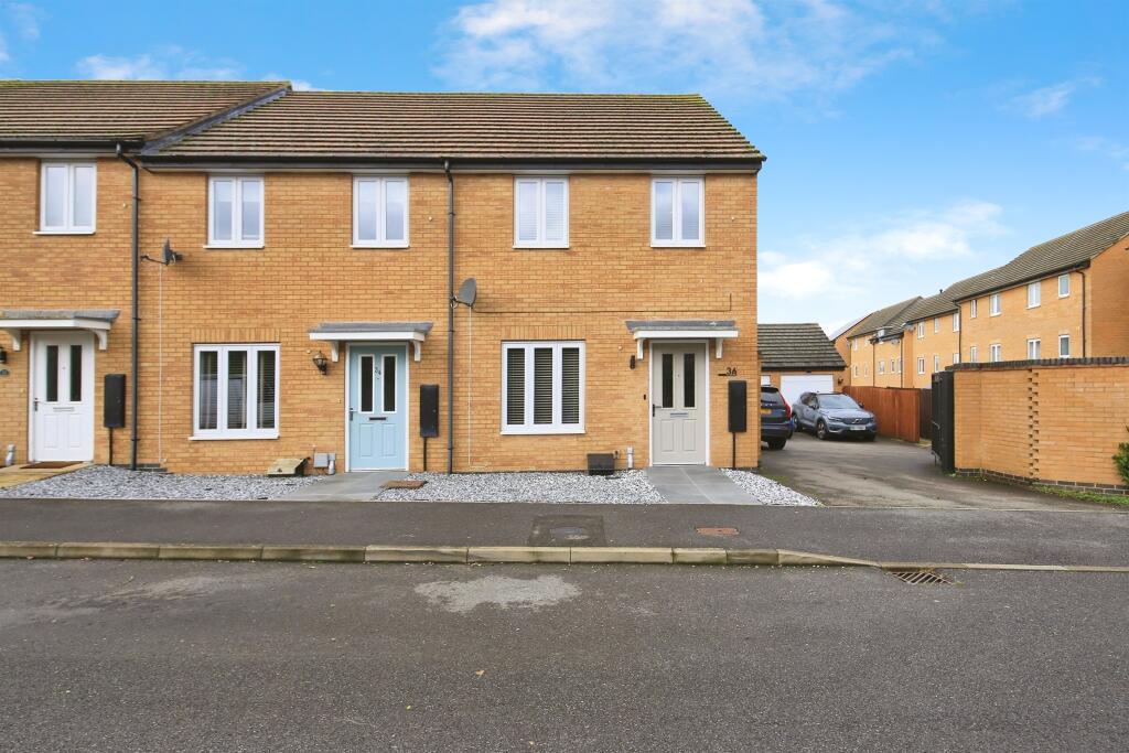 2-bed terraced on Fletcher Way, Peterborough, £220,000