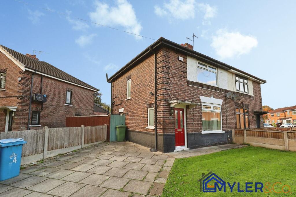 2-bed semi-detached on Catherine Street, Widnes, WA8, £120,000
