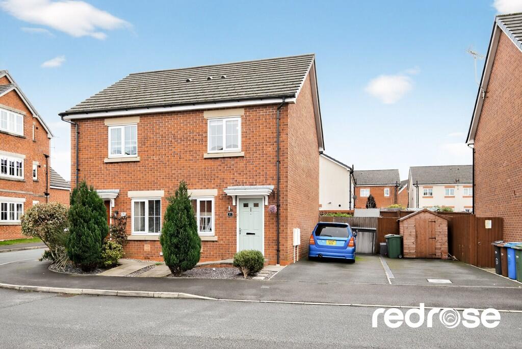 2-bed semi-detached on Hampshire Avenue, Buckshaw Village, Chorley, £175,000