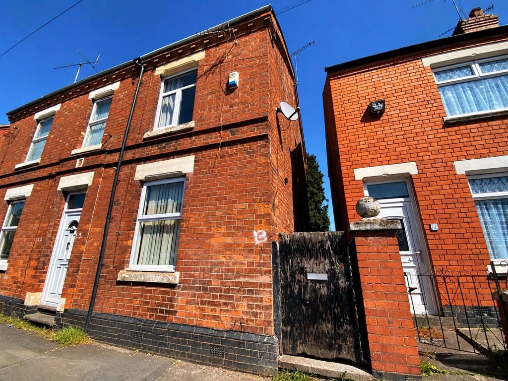 2-bed semi-detached on Bright Street, Foleshill, Coventry, £145,000