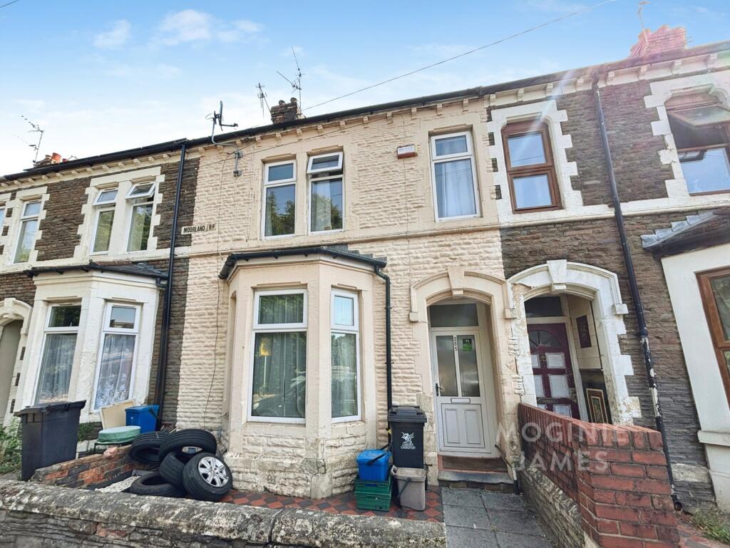 3-bed terraced on Moorland Road, Splott, Cardiff, £255,000