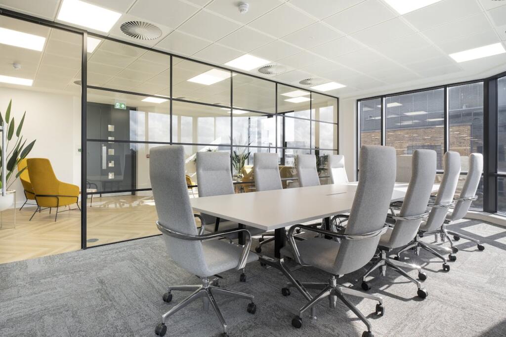 Fitted meeting room