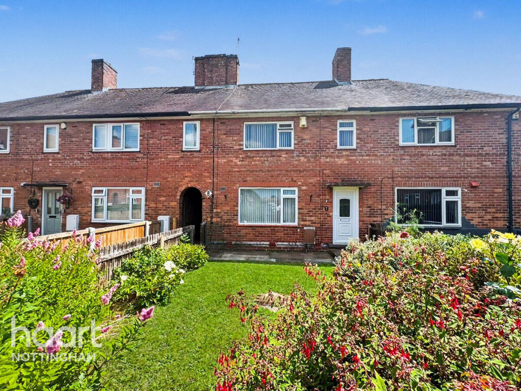 2-bed terraced on Bramley Road, Broxtowe, £150,000