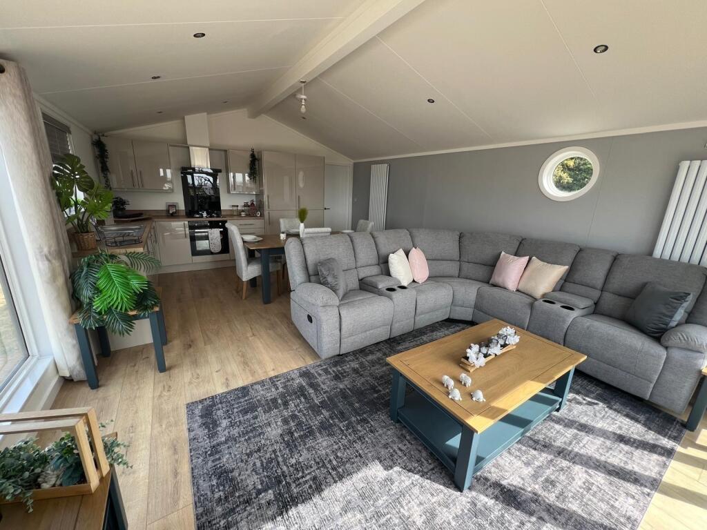 2-bed caravan on 2022 Eco Custom Homes The Shipley Lodge, West Mersea Coastal Holiday Park, Seaview Avenue, Colchester, Essex, CO5 8DA, £220,000