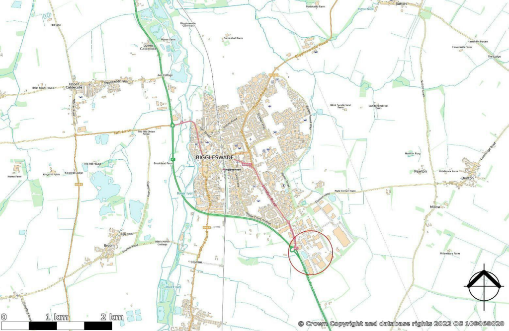 Biggleswade map.png