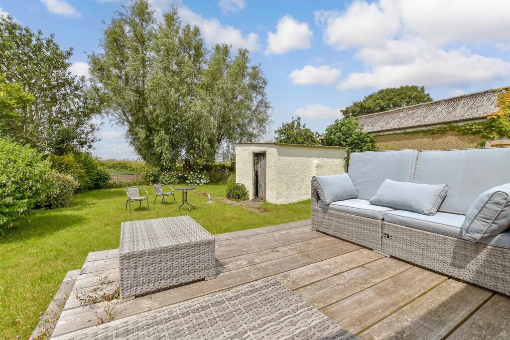 2-bed bungalow on Seaway Gardens, St Mary's Bay, Romney Marsh, Kent, £325,000