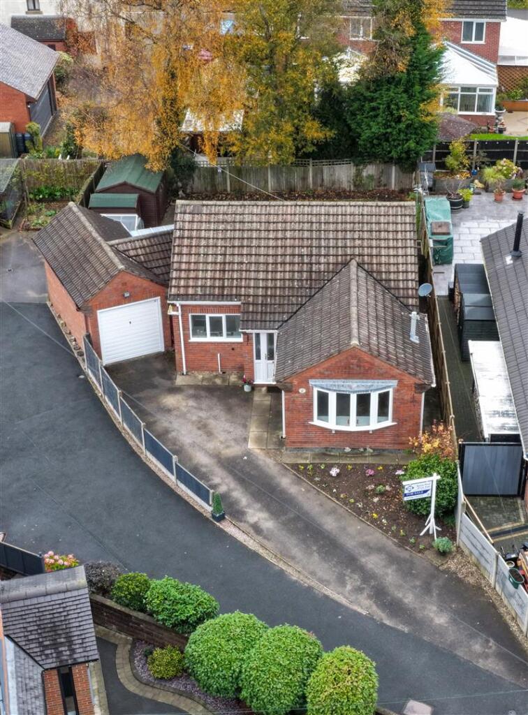 2-bed bungalow on Elm Drive, Cheadle, £250,000