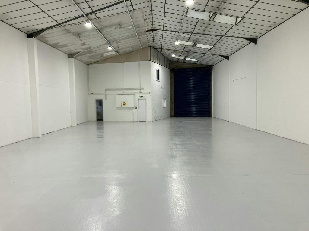 Warehouse showing office block