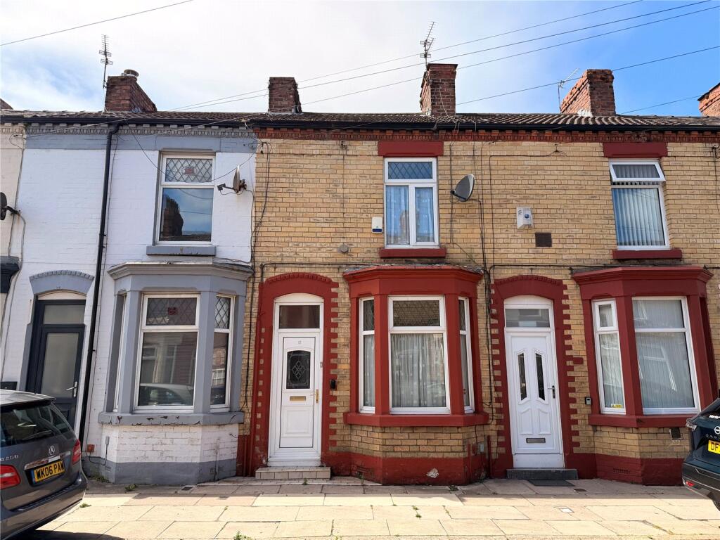 2-bed terraced on Millvale Street, Liverpool, Merseyside, L6, £110,000