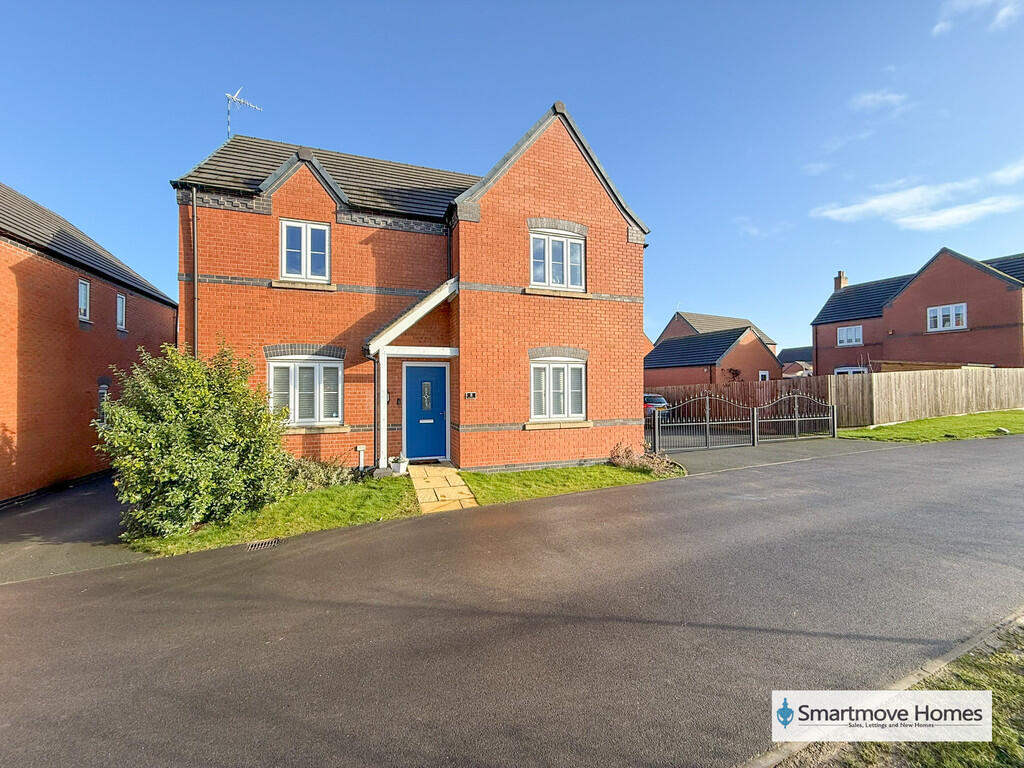 4-bed detached on Hesketh Close, Codnor, £384,950