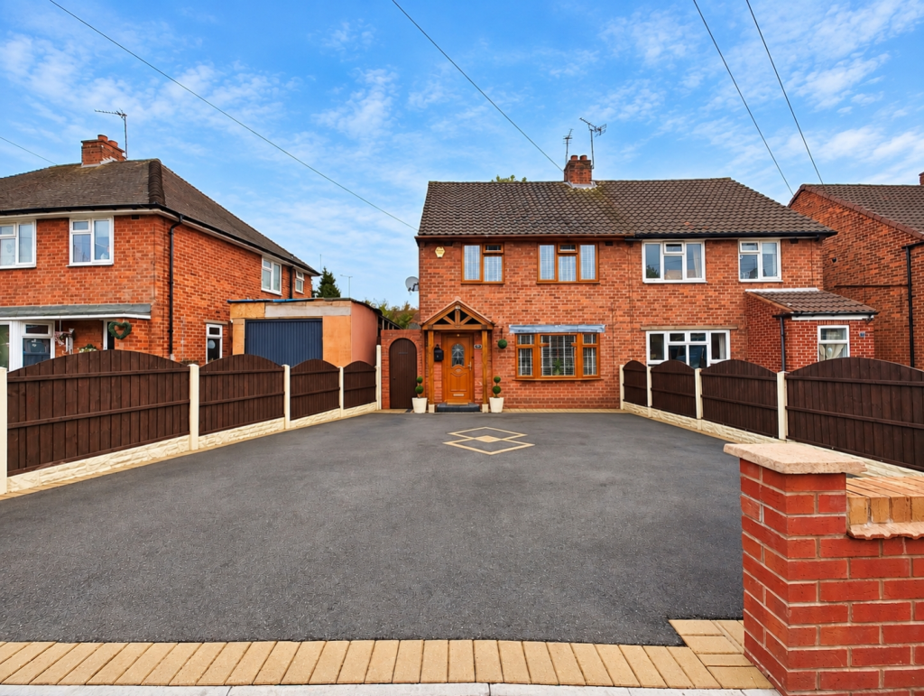 3-bed semi-detached on Milton Road, Bilston, WV14, £250,000