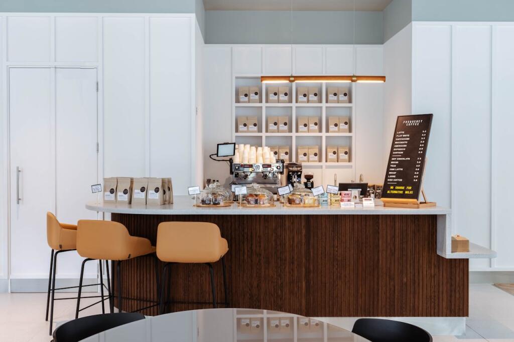 Reception coffee bar