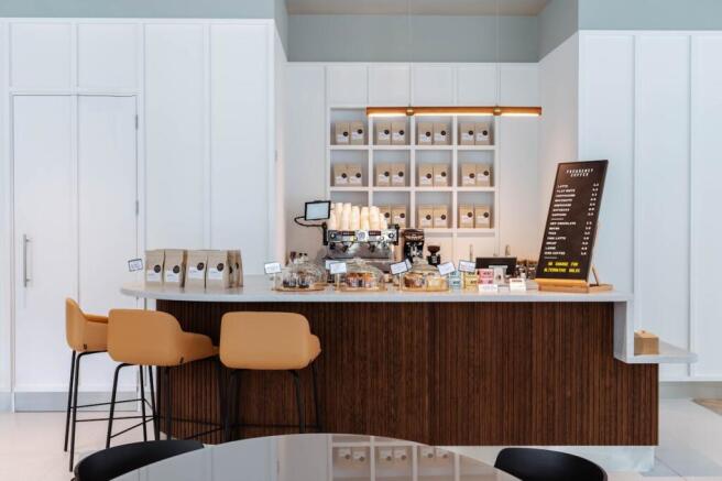 Reception coffee bar