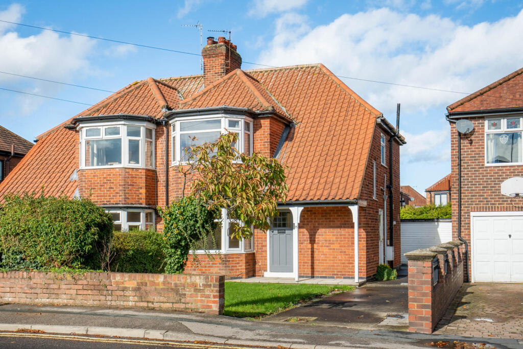 3-bed semi-detached on Heslington Lane, York, £475,000