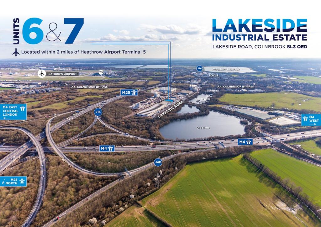 Lakeside 6 &amp; 7 - Aerial annotated