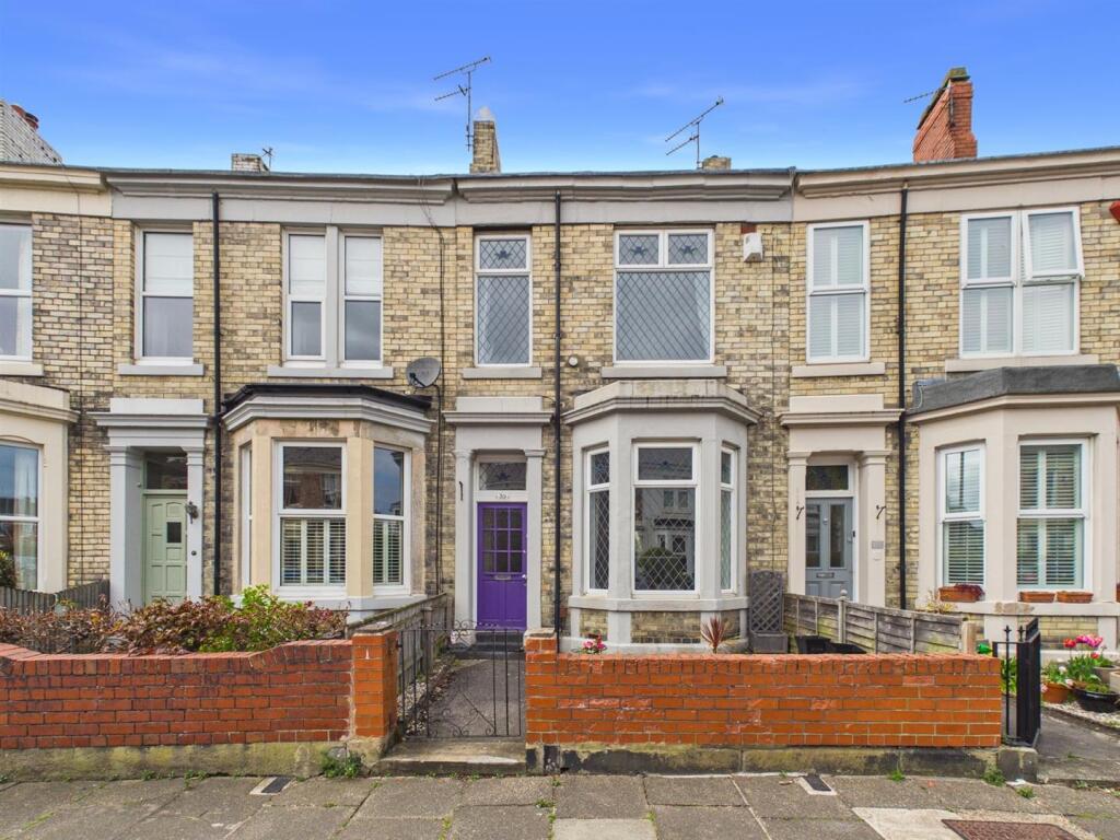 2-bed terraced on Park Crescent, North Shields, £350,000